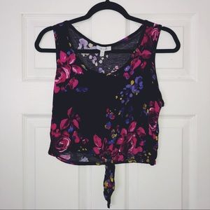 Floral Crop Top